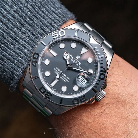 rolex 42mm yacht master titanium|Rolex Yacht-Master 42 titanium.